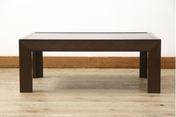 ヴィンテージ　松本民芸家具　絶版品!上品な意匠が趣溢れる希少なG型座卓(ローテーブル、ビンテージ)(R-059747)