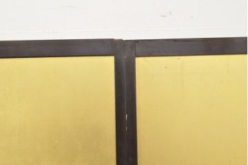 アンティーク建具　高級品　昭和初期　技巧を凝らした七宝引き手が美しい!　障子戸入りふすま(襖)4枚セット(引き戸、建具)(R-059751)