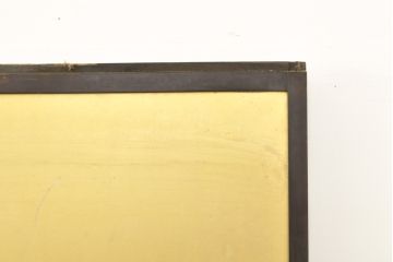 アンティーク建具　高級品　昭和初期　技巧を凝らした七宝引き手が美しい!　障子戸入りふすま(襖)4枚セット(引き戸、建具)(R-059751)