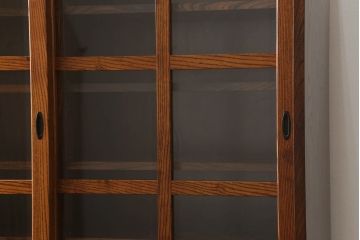 中古　美品　岩谷堂箪笥　収納力抜群! 上質な和の空間づくりに取り入れたい水屋箪笥(定価約120万円)(キャビネット、食器棚、戸棚、収納棚)(R-059763)