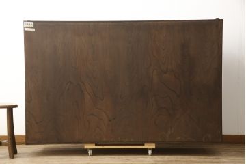 中古　美品　岩谷堂箪笥　収納力抜群! 上質な和の空間づくりに取り入れたい水屋箪笥サイドボード(キャビネット、食器棚、戸棚、収納棚)(R-059764)