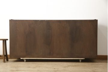 中古　美品　岩谷堂箪笥　収納力抜群! 上質な和の空間づくりに取り入れたい水屋箪笥サイドボード(食器棚、戸棚、収納棚)(R-059765)