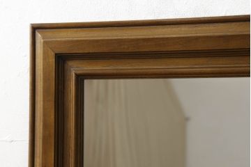 中古　美品　DREXEL HERITAGE(ドレクセルヘリテイジ)　シンプルなデザインの中にも品の良さが感じられるウォールミラー(壁掛け鏡)(R-059779)