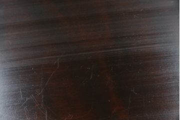 中古　美品　松本民芸家具　クラシカルなデザインがお洒落なF型サイドボード(収納棚、戸棚、サイドキャビネット)(定価約67万円)(R-059784)