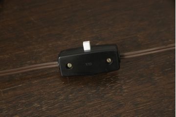 ヴィンテージ照明　木製　和モダンな空間を演出するあんどんデザインのテーブルスタンド(デスクスタンド、スタンドライト、行灯、行燈、照明、ビンテージ)(R-059788)