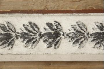 フランスアンティーク　DIYにおすすめ!　壁面や家具のアクセントになるモールディング(木製、繰型、くりがた、装飾)(R-059790)
