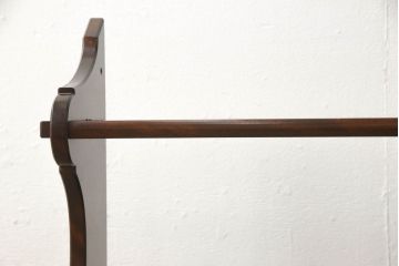 中古　美品　松本民芸家具　落ち着きのある上品さが魅力のB型吊棚(ウォールラック、壁掛けラック、ウォールシェルフ、オープンラック)(定価約3万9千円)(R-059849)