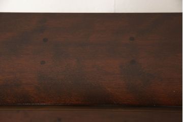 中古　美品　松本民芸家具　落ち着きのある上品さが魅力のB型吊棚(ウォールラック、壁掛けラック、ウォールシェルフ、オープンラック)(定価約3万9千円)(R-059849)
