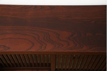 中古　美品　伝統民芸家具　迫力のある杢目が魅力的な岩谷堂箪笥サイドボード(引き出し、収納棚、サイドキャビネット)(R-059891)
