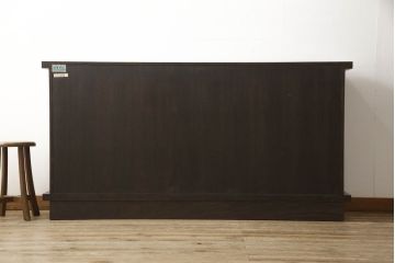 中古　美品　伝統民芸家具　迫力のある杢目が魅力的な岩谷堂箪笥サイドボード(引き出し、収納棚、サイドキャビネット)(R-059891)