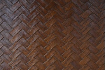 中古　美品　高級品　江戸指物　内部桐材　御蔵桑材(島桑)の美しい杢目が目を惹く重ね茶箪笥(茶棚、違い棚、収納棚、引き出し、戸棚)(定価約70万円)(R-059906)