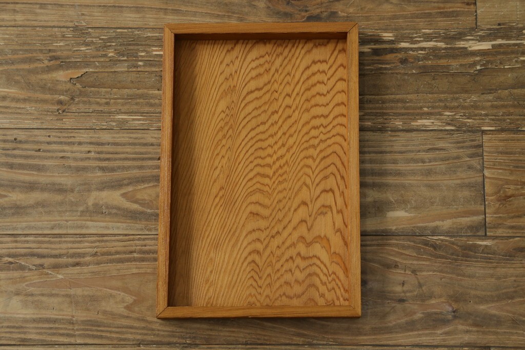 中古　屋久杉　漆塗り　品のある佇まいが美しい鏡台　(R-059907)