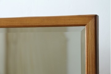 中古　屋久杉　漆塗り　品のある佇まいが美しい鏡台　(R-059907)