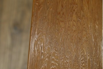 中古　屋久杉　漆塗り　品のある佇まいが美しい鏡台　(R-059907)