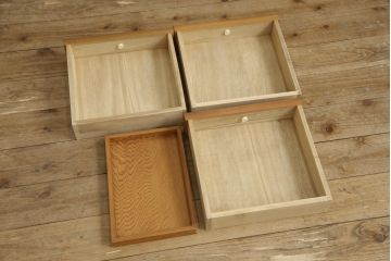 中古　屋久杉　漆塗り　品のある佇まいが美しい鏡台(ミラー、姿見)(R-059907)