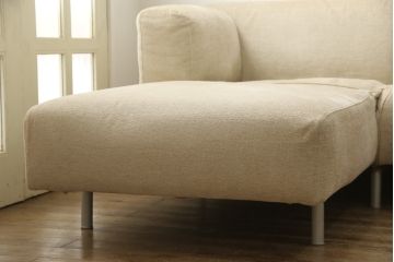 中古　美品　Cassina(カッシーナ)　MET(メット)　ピエロ・リッソーニデザイン　オットマン付き　上質なリラックスタイムを過ごせるシステムソファ(カウチソファ、3人掛けソファ、三人掛け、3P)(定価約135万円)(R-059910)