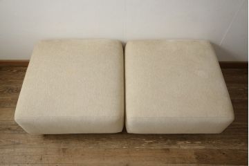 中古　美品　Cassina(カッシーナ)　MET(メット)　ピエロ・リッソーニデザイン　オットマン付き　上質なリラックスタイムを過ごせるシステムソファ(カウチソファ、3人掛けソファ、三人掛け、3P)(定価約135万円)(R-059910)