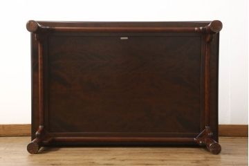 中古　美品　松本民芸家具　上品な和モダンスタイルにおすすめなT.K型座卓(定価約32万円)(ローテーブル、センターテーブル)(R-059913)