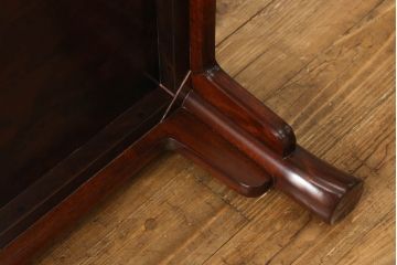 中古　美品　松本民芸家具　上品な和モダンスタイルにおすすめなT.K型座卓(定価約32万円)(ローテーブル、センターテーブル)(R-059913)