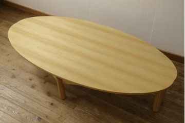 中古　美品　Cassina(カッシーナ)製　119　シンドバッド(SINDBAD)　ヴィコ・マジストレッティデザイン　別々に使用できるデザインが機能的なローテーブルセット(センターテーブル、サイドテーブル)(定価約41万円)(R-059914)