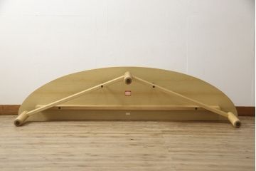 中古　美品　Cassina(カッシーナ)製　119　シンドバッド(SINDBAD)　ヴィコ・マジストレッティデザイン　別々に使用できるデザインが機能的なローテーブルセット(センターテーブル、サイドテーブル)(定価約41万円)(R-059914)