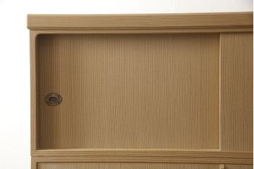 中古　国産民芸家具　職人手造り　木の温かみある色合いが魅力的な桐箪笥(並厚、和タンス、着物箪笥、衣装たんす、桐タンス)(R-059917)