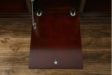 中古　美品　モリシゲ(MORISHIGE/森繁)　シンフォニー65　ヨーロピアンなデザインがステキなサイドボード(サイドキャビネット、収納棚、戸棚)(定価約61万円)(R-059964)