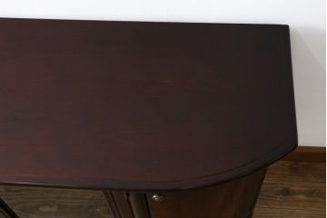 中古　美品　モリシゲ(MORISHIGE/森繁)　シンフォニー65　ヨーロピアンなデザインがステキなサイドボード(サイドキャビネット、収納棚、戸棚)(定価約61万円)(R-059964)