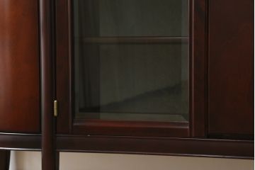 中古　美品　モリシゲ(MORISHIGE/森繁)　シンフォニー65　ヨーロピアンなデザインがステキなサイドボード(サイドキャビネット、収納棚、戸棚)(定価約61万円)(R-059964)