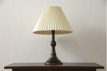 中古　美品　松本民芸家具　和洋折衷の空間におすすめなA型スタンド(シェード、テーブルスタンド、卓上照明、テーブルライト)(R-059967)