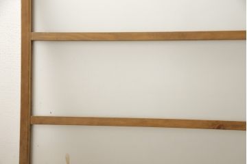 アンティーク建具　昭和レトロな雰囲気漂うすりガラス入りの引き戸2枚セット(窓、ガラス戸)(R-059980)