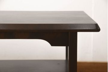 中古　美品　北海道民芸家具　落ち着きのある大人空間づくりに活躍してくれるセンターテーブル(リビングテーブル、ローテーブル)(R-060011)