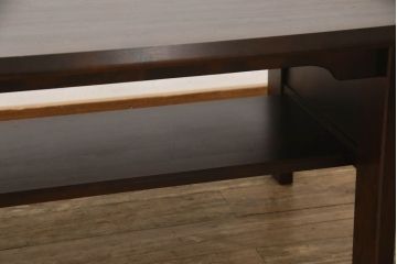 中古　美品　北海道民芸家具　落ち着きのある大人空間づくりに活躍してくれるセンターテーブル(リビングテーブル、ローテーブル)(R-060011)