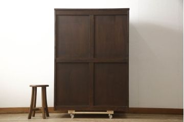 中古　伝統工芸　職人技が光る軽井沢彫りのチェスト(衣装箪笥、和タンス、引き出し)(R-060036)