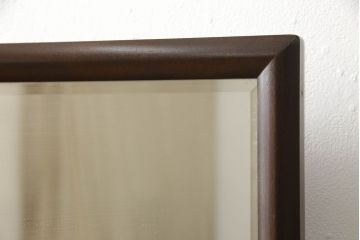 中古　美品　伝統民芸　松本民芸家具　角型一面鏡　上品な佇まいが魅力のドレッサー(鏡台、ミラー)(定価約38万円)(R-060048)