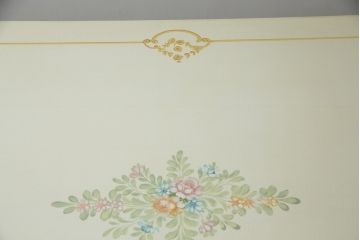 中古　イタリア高級家具　SILIK(シリック)　ロココ調　細部まで凝った装飾が目を引くダイニングテーブル(4人掛け、6人掛け)(R-060054)