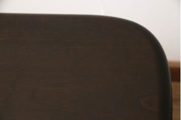 中古　美品　松本民芸家具　クラシカルな脚がおしゃれなT型食卓(ダイニングテーブル、4人掛け、6人掛け、作業台)(R-060055)