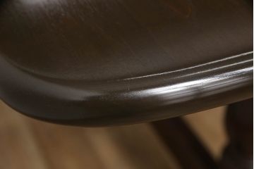 中古　美品　松本民芸家具　クラシカルな脚がおしゃれなT型食卓(ダイニングテーブル、4人掛け、6人掛け、作業台)(R-060055)