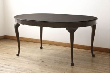 中古　サァラ麻布取り扱い　アメリカ最高級ブランド　センチュリー(CENTURY)　上品な佇まいが魅力的なエクステンションダイニングテーブル(エクステンションテーブル、食卓、4人掛け、6人掛け、8人掛け)(定価約160万円)(R-060056)