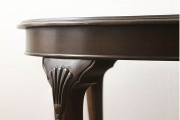 中古　サァラ麻布取り扱い　アメリカ最高級ブランド　センチュリー(CENTURY)　上品な佇まいが魅力的なエクステンションダイニングテーブル(エクステンションテーブル、食卓、4人掛け、6人掛け、8人掛け)(定価約160万円)(R-060056)