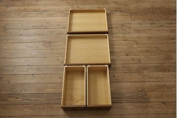 中古　DREXEL HERITAGE(ドレクセルヘリテイジ)　Triune(トライユン)　モダンクラシックなデザインがステキなニーホールデスク(両袖デスク、机、ワークデスク、在宅用、在宅ワーク用)(定価約41万円)(R-060066)