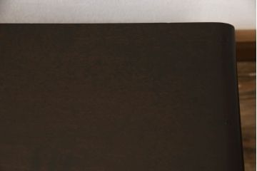 和製ビンテージ　細部まで施された日光彫りが美しい文机(ヴィンテージ、在宅用ローテーブル、座机、ワークデスク、座卓)(R-060067)