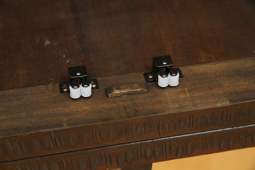 ★J様専用・決済用★中古　美品　伝統工芸　軽井沢彫り　満開の桜の彫刻が見事な衣装盆付きの重ね箪笥　(R-060068)