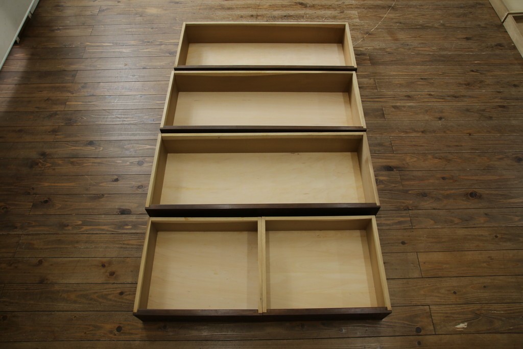 ★J様専用・決済用★中古　美品　伝統工芸　軽井沢彫り　満開の桜の彫刻が見事な衣装盆付きの重ね箪笥　(R-060068)