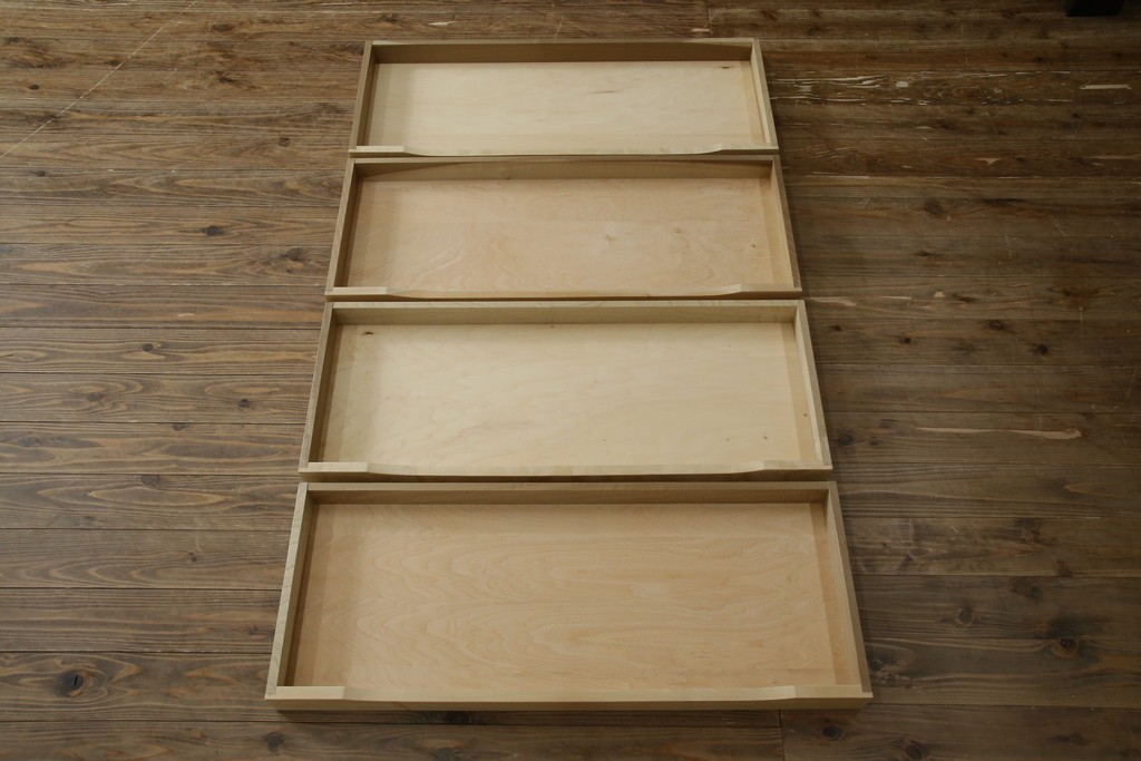 ★J様専用・決済用★中古　美品　伝統工芸　軽井沢彫り　満開の桜の彫刻が見事な衣装盆付きの重ね箪笥　(R-060068)