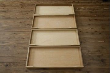 ★J様専用・決済用★中古　美品　伝統工芸　軽井沢彫り　満開の桜の彫刻が見事な衣装盆付きの重ね箪笥　(R-060068)