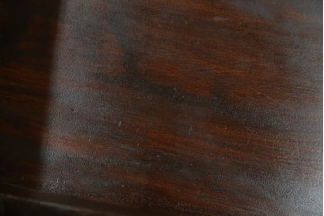 和製ビンテージ　神戸洋家具　COLONY HOUSE(コロニーハウス)　彫刻入り　挽き物加工がエレガントな雰囲気を醸し出す収納付きベンチ　(R-060069)