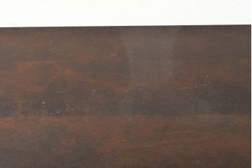中古　北海道民芸家具　細身の脚が上品な印象を高めるダイニングテーブル(4人掛け、食卓)(R-060093)