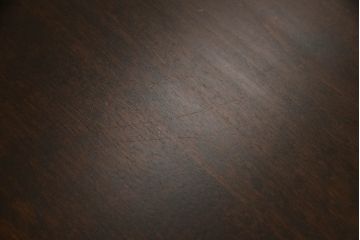 中古　北海道民芸家具　細身の脚が上品な印象を高めるダイニングテーブル(4人掛け、食卓)(R-060094)