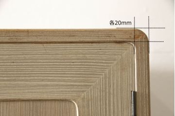 中古　取っ手繊細な意匠が目を引く加茂総桐箪笥(並厚、総桐たんす、引き出し、着物箪笥、和タンス)(R-060114)